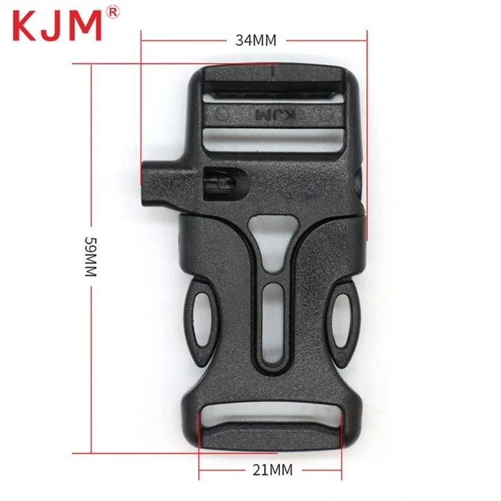 Paracord Planet Plastic Side Release Emergency Whistle Buckle